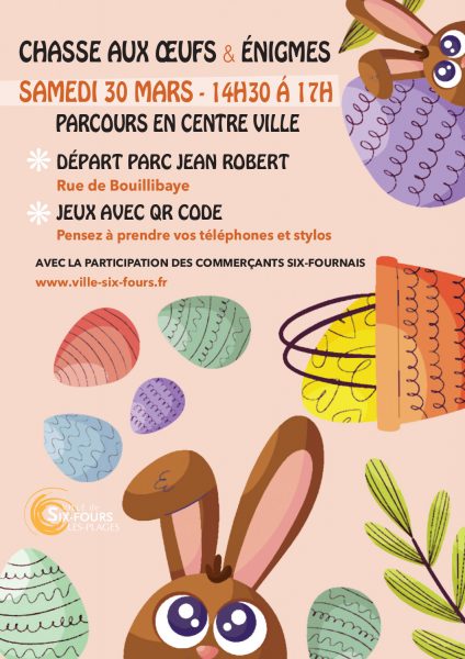 Chasse aux oeufs & énigmes