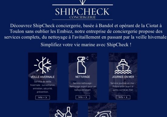 ShipCheck conciergerie