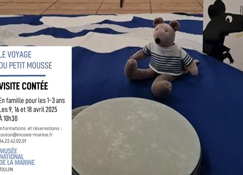 Jeune public – Visite contée « Le voyage du petit Mousse »