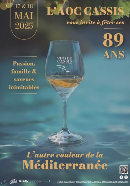 Fête du vin – L’AOC Cassis vous invite à fêter ses 89 ans