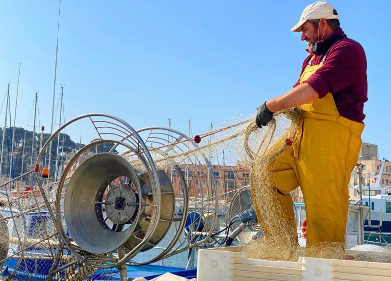 Étals de pêcheurs