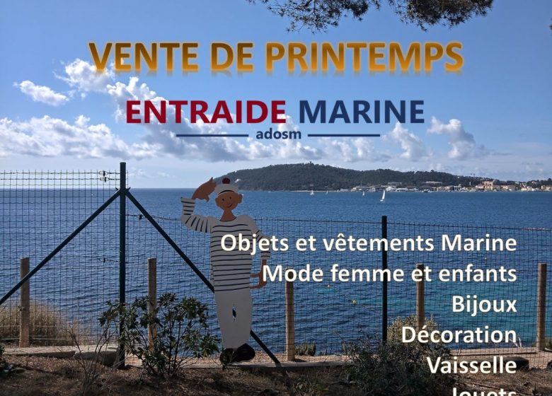 Vente de Printemps de l’Entraide Marine ADOSM