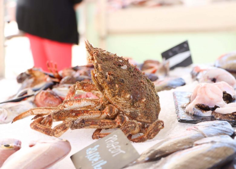 Étals de pêcheurs