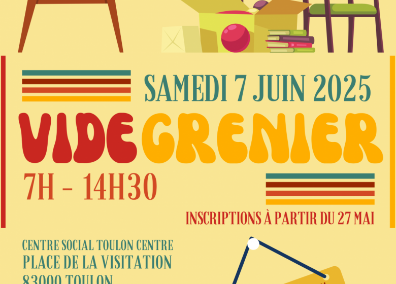 Vide-greniers du Centre social Toulon centre