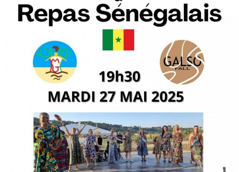 Défilé de mode et repas sénégalais