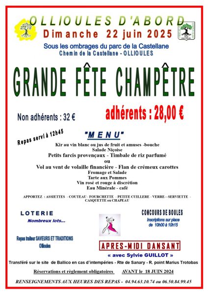 Grande fête champêtre