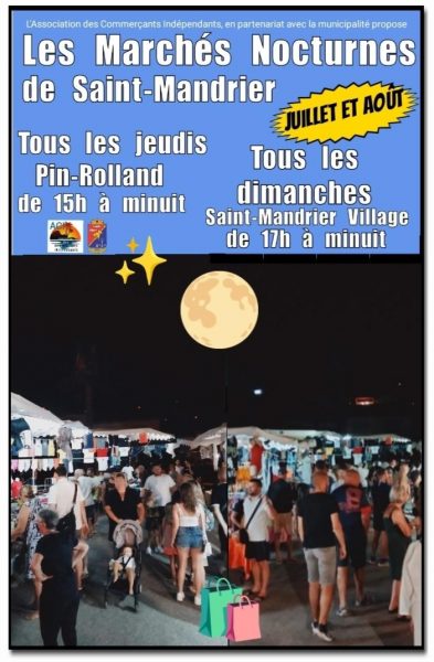 Marché nocturne de Saint-Mandrier