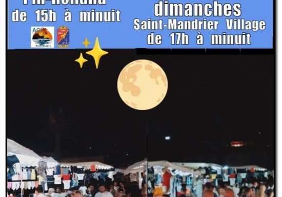Marché nocturne de Saint-Mandrier