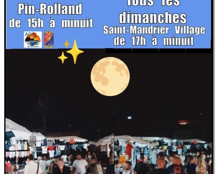 Marché nocturne de Saint-Mandrier