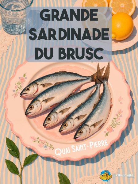 Grande sardinade au Brusc
