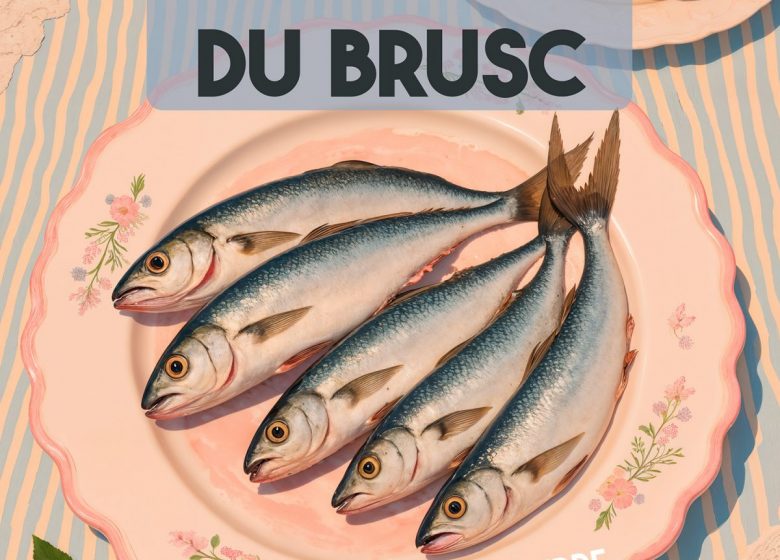 Grande sardinade au Brusc