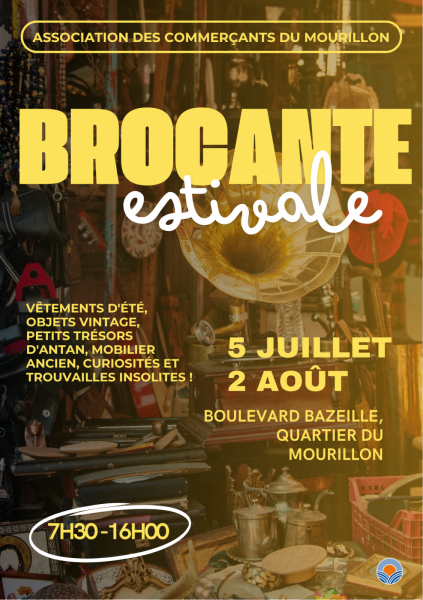 Brocante estivale au Mourillon