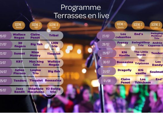 Les Terrasses en Live