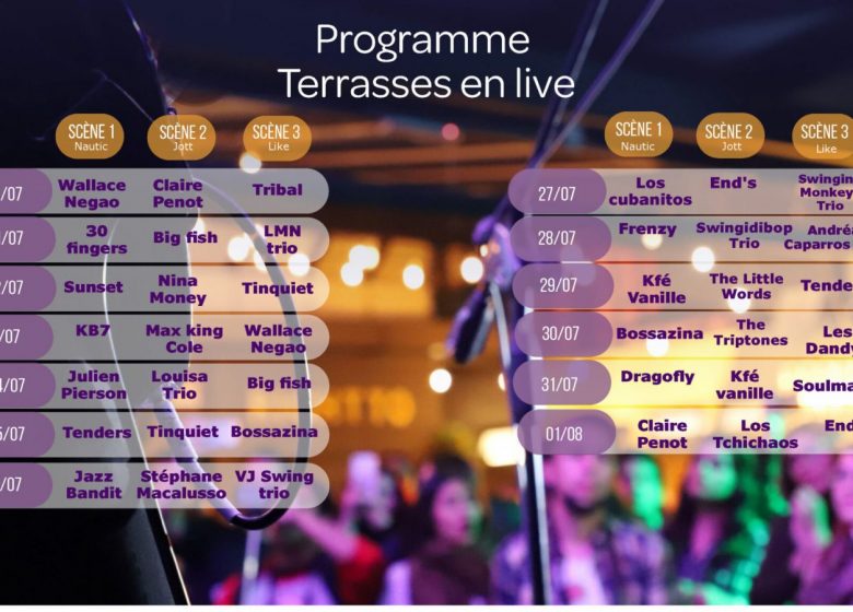 Les Terrasses en Live