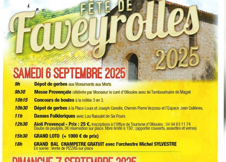 Fête de Faveyrolles : moules frites