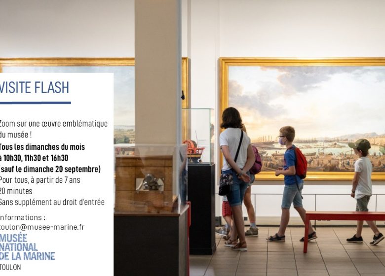 Visite flash du Musée de la Marine