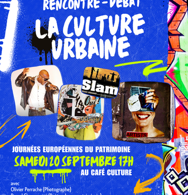 Rencontre/débat « La culture urbaine » – JEP 2025