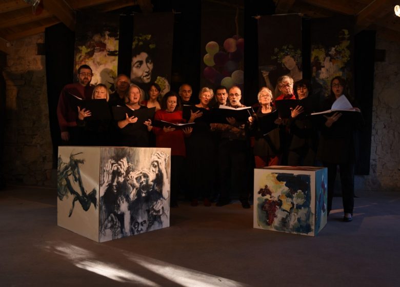 Vinea Mea Electa, Spectacle musical et Choregraphie