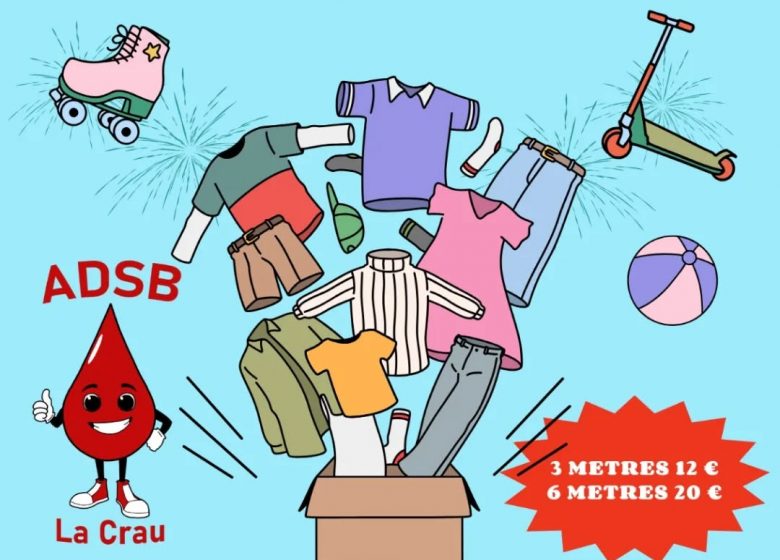 Vide grenier de L’Amicale des donneurs de Sang Bénévoles