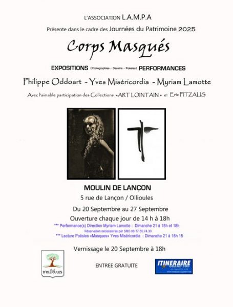 Exposition de photographies « Corps masqués »