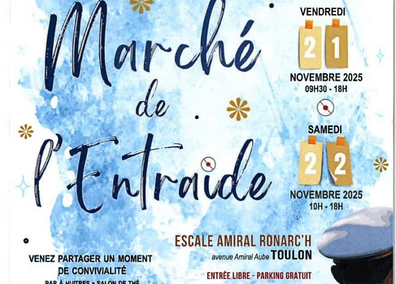 Marché de Noël de L’Entraide Marine – ADOSM