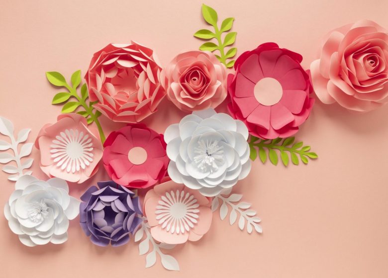 Atelier création de bouquets de fleurs en papier recyclé