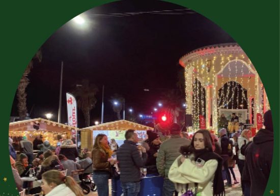 Inauguration du marché de Noël