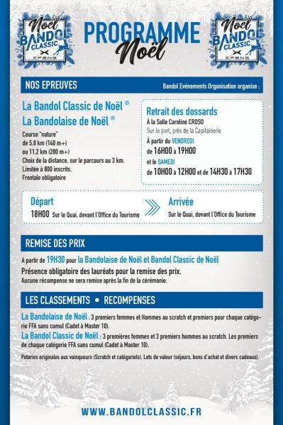 Var Bandol Classic de Noël