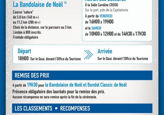 Var Bandol Classic de Noël