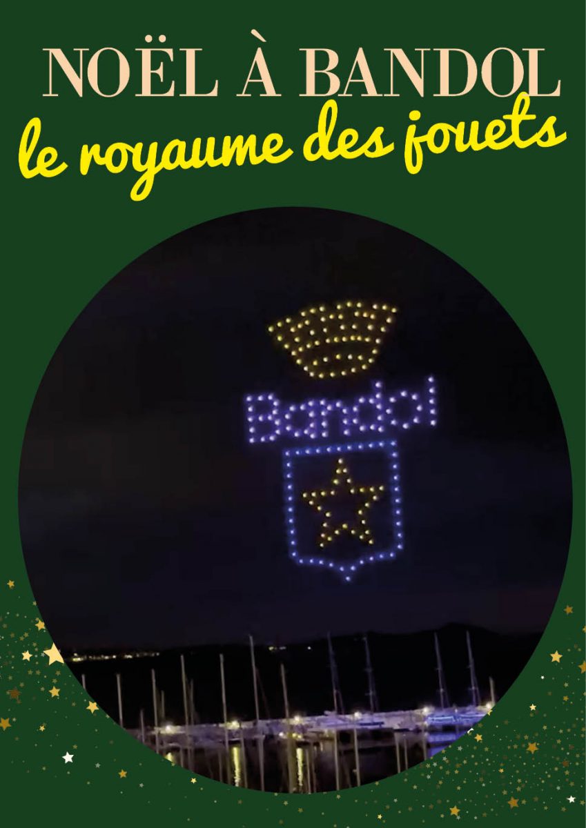 Spectacle de drones Bandol Nouvel an