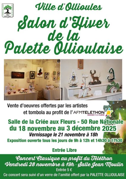 Salon d’hiver de la Palette Ollioulaise