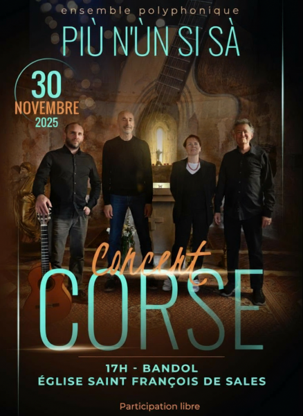 Concert polyphonies Corses
