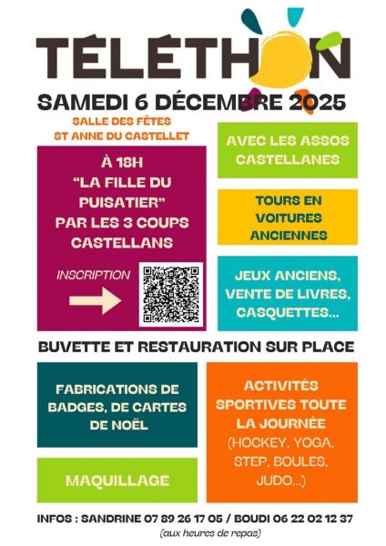 Téléthon à Sainte-Anne du Castellet