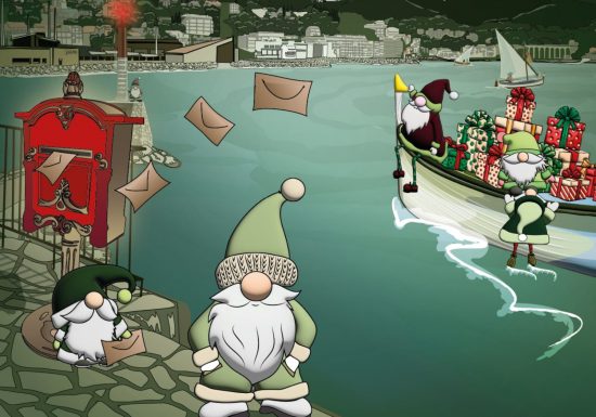 La boîte aux lettres du Père Noël