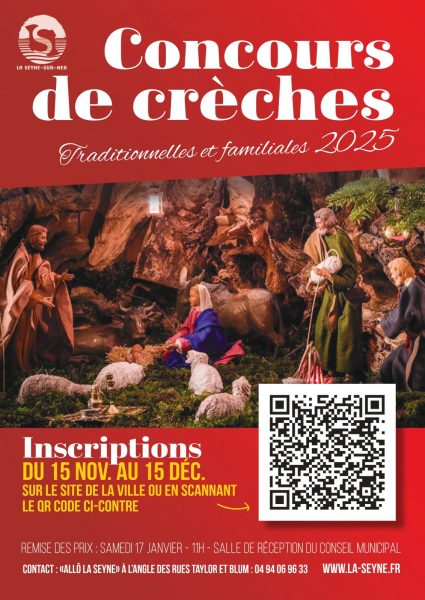 Concours de crèches traditionnelles et familiales