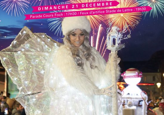 Grande parade du père Noël et feu d&rsquo;artifice