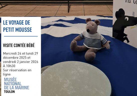 Jeune public – Visite contée « Le voyage du petit Mousse »