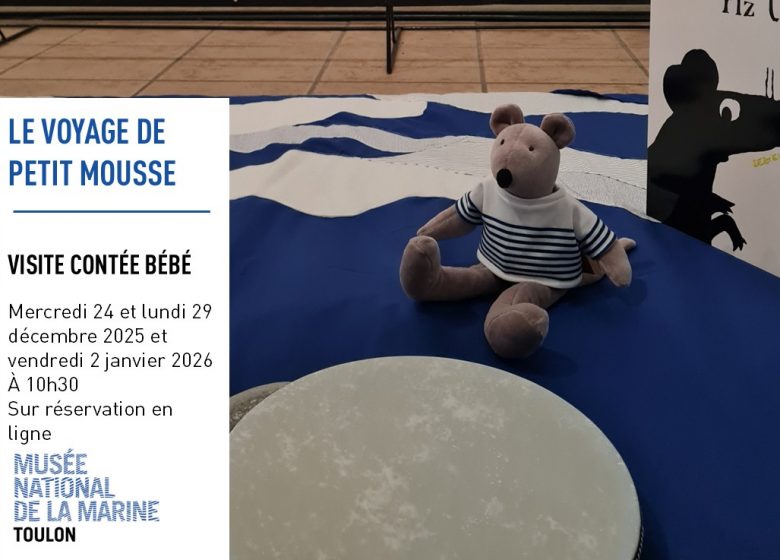 Jeune public – Visite contée « Le voyage du petit Mousse »