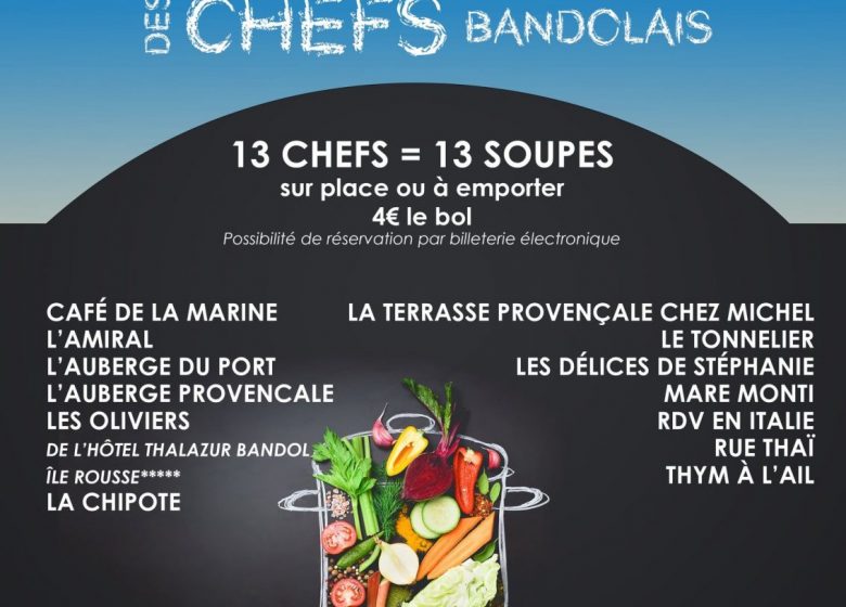 Soupes des chefs bandolais