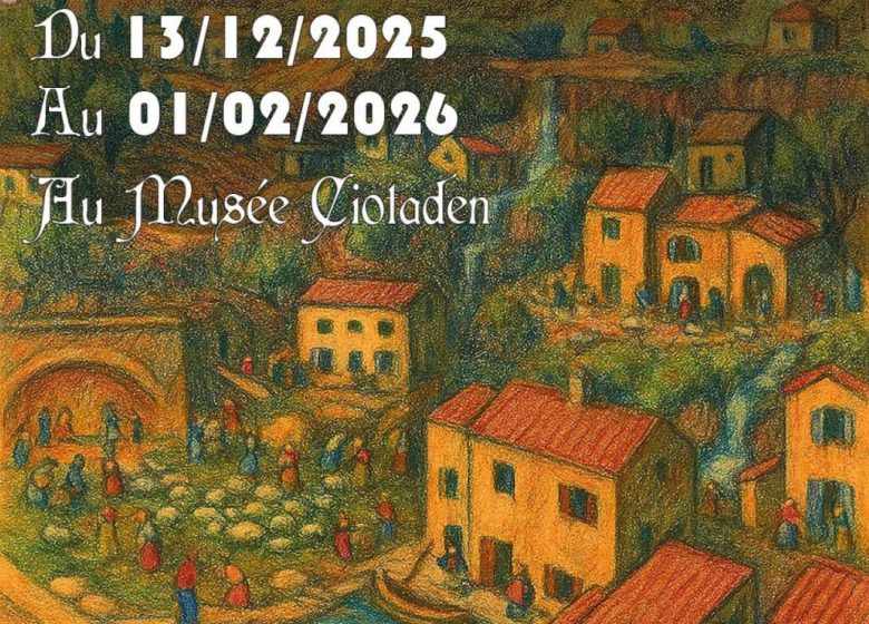 Crèche Traditionnelle Provençale et sa Scène de Vie Historique