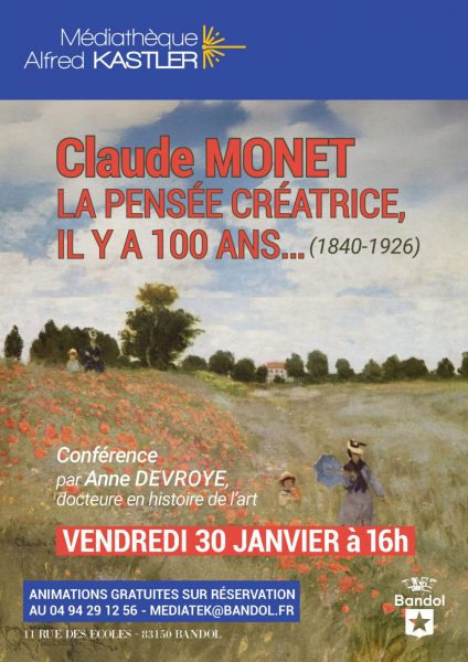 Conférence Claude Monet