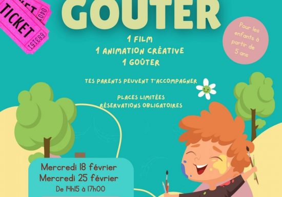 Cinéma Goûter pour les enfants – 22 avril 2026