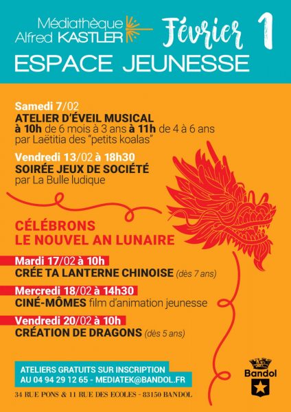 Célébrons le nouvel an lunaire – lecture d&rsquo;albums