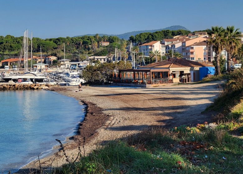 Aire de stationnement pour camping-cars port de la Coudoulière