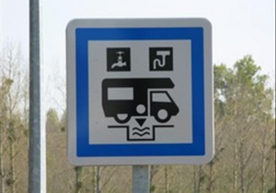 Aire de stationnement camping car de Saint-Mandrier