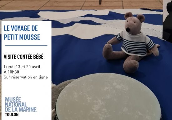 Jeune public – Visite contée bébé « Le voyage du petit Mousse »