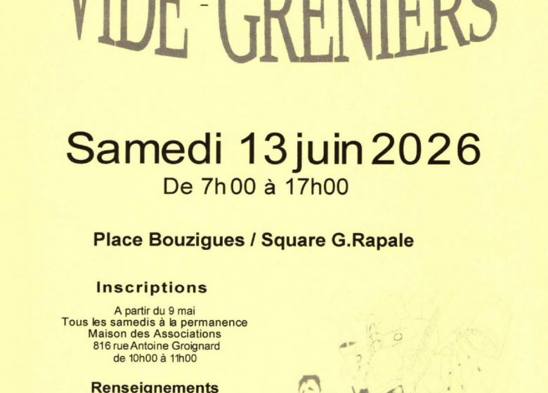 Vide-greniers CIL Notre Dame des 4 Chemins des Routes