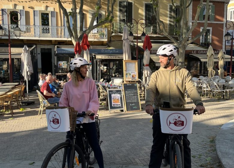 Wine Tour Bandol à vélo électrique – Dégustation de vins en Provence