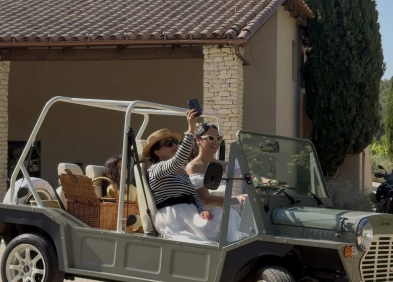 BB Ride – location mini moke