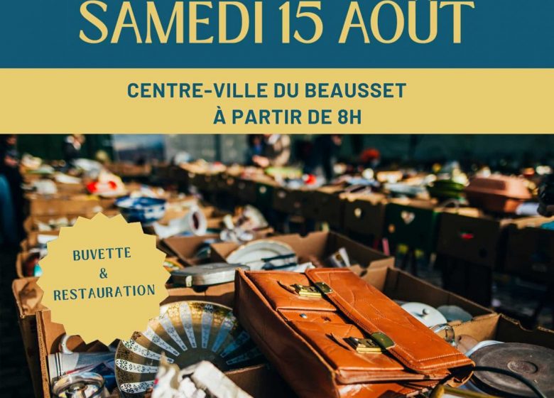 Flea market on August 15th